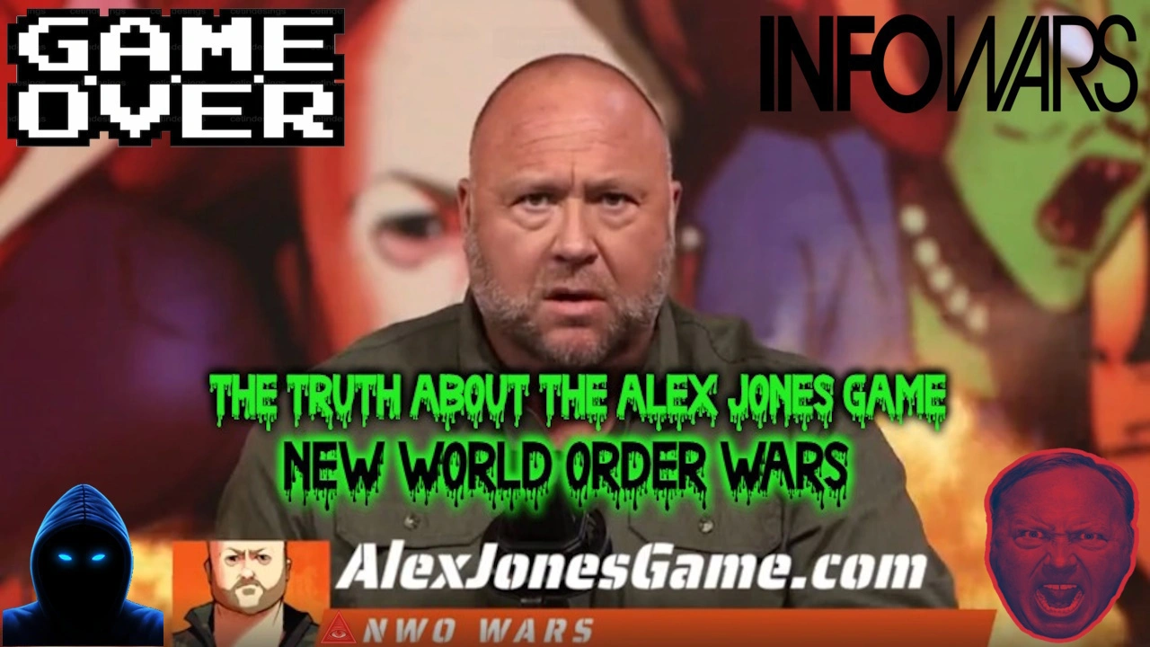 Alex Jones Takes on the Global Elite with His New Video Game, NWO Wars